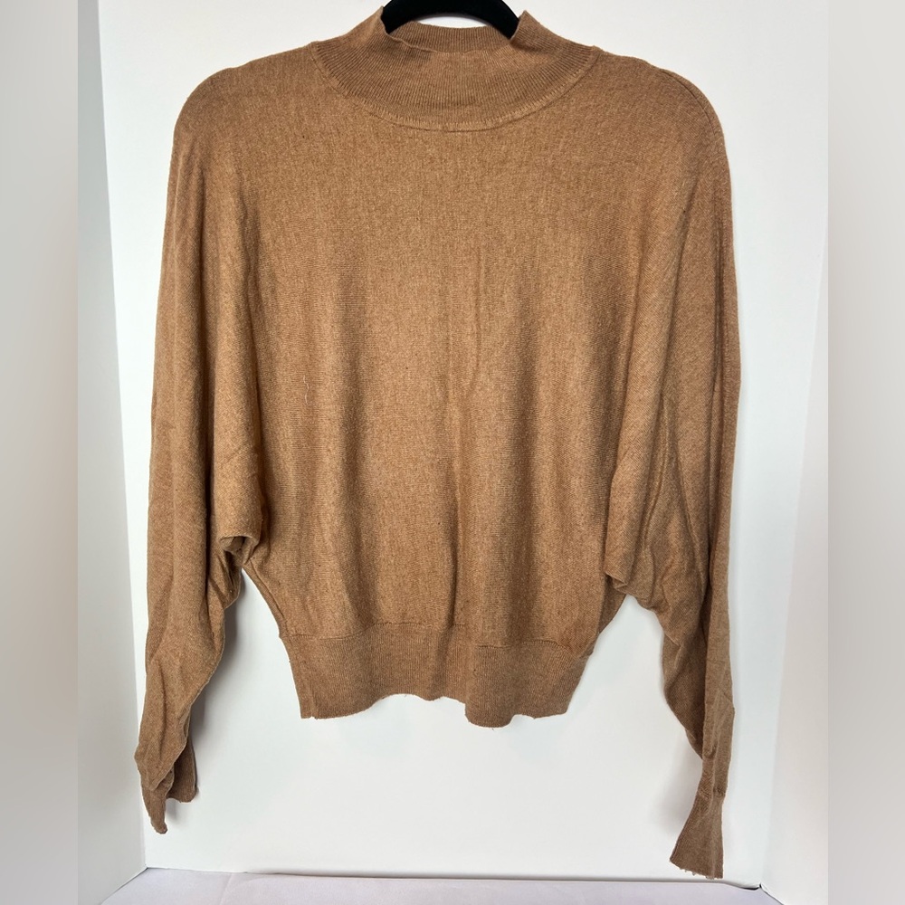 H&M Brown Cowl neck Sweater